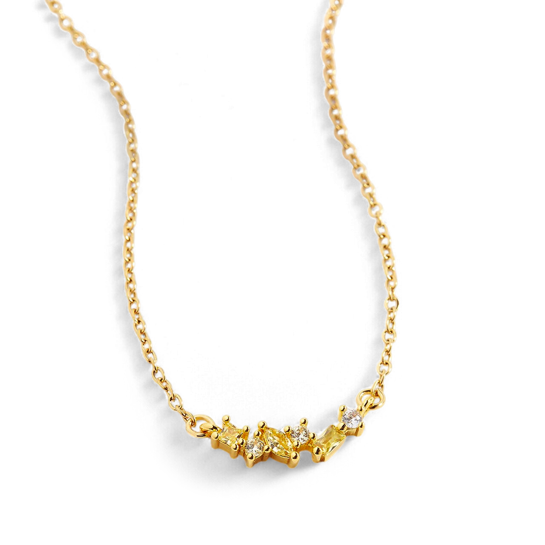 Ombre Birthstone Necklace