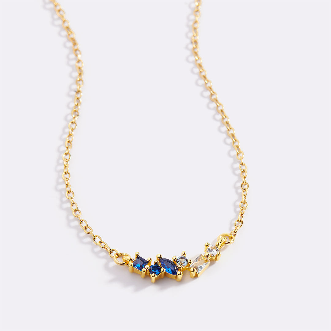 Ombre Birthstone Necklace