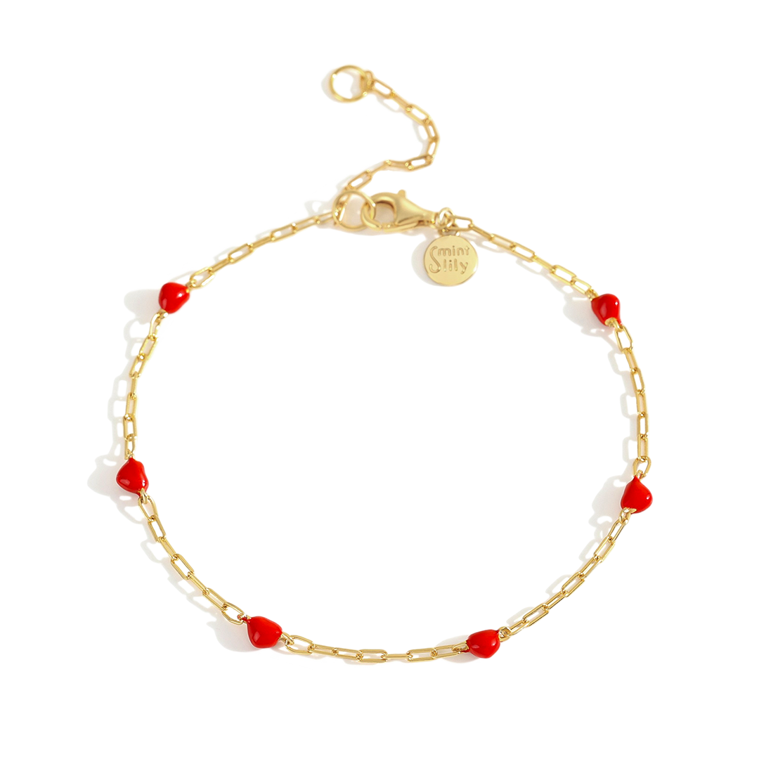 Mon Amour Heart Bracelet