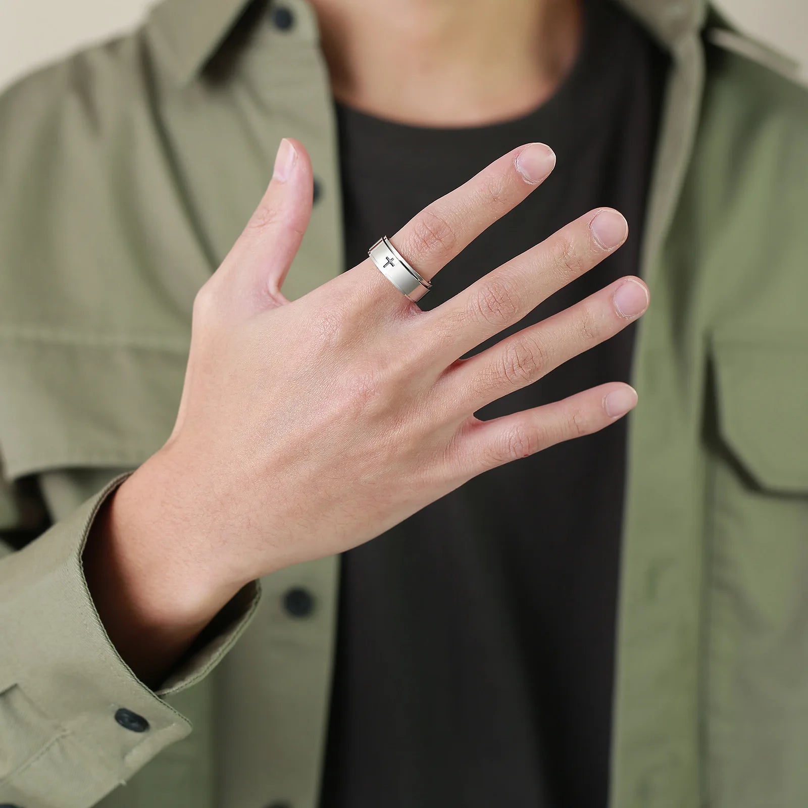 Cross Anti Stress Ring