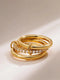 Eternal Link Ring – Golden Elegance