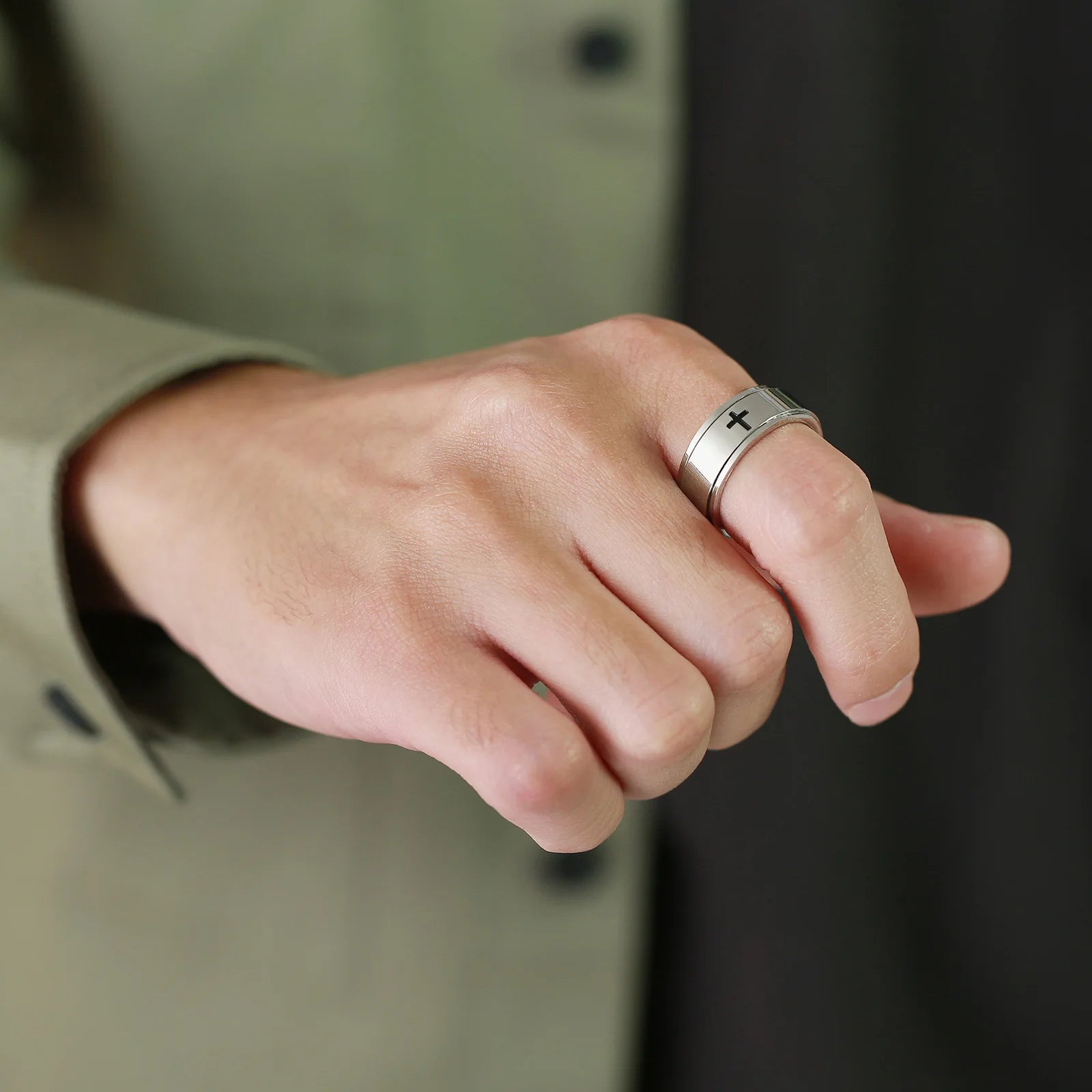 Cross Anti Stress Ring