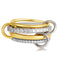 Eternal Link Ring – Mixed Harmony Glow
