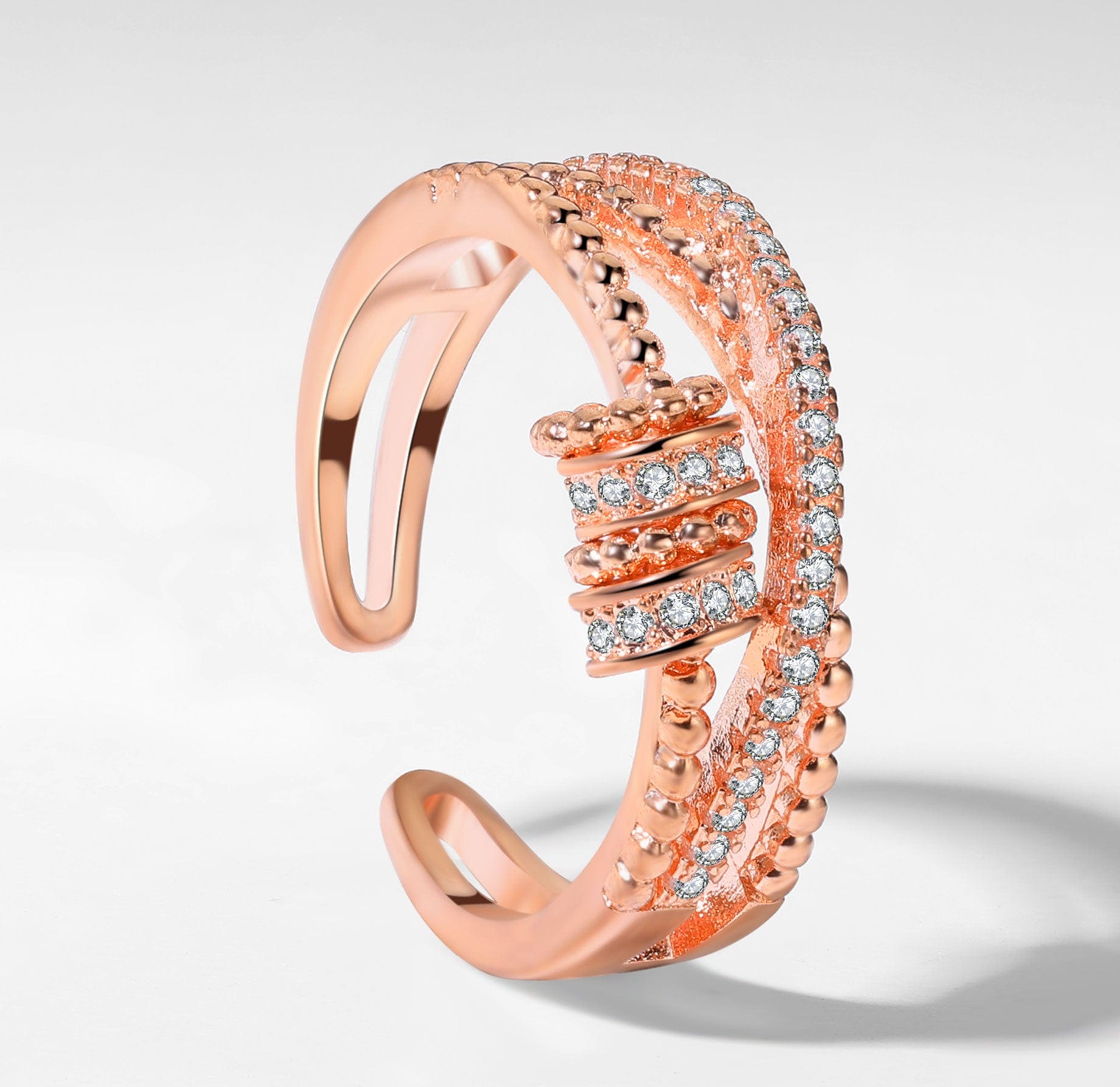 Serenity Sliding Worry Ring