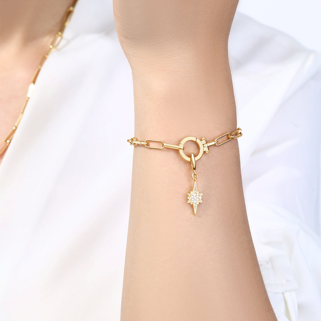 Celestial Starburst Charm