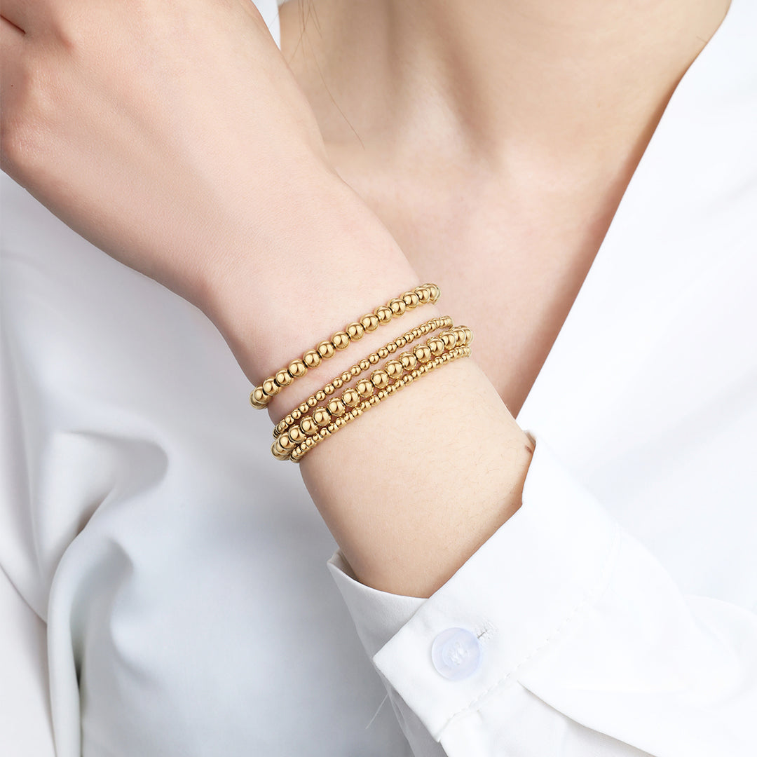 Beaded Bracelet Stacking Set