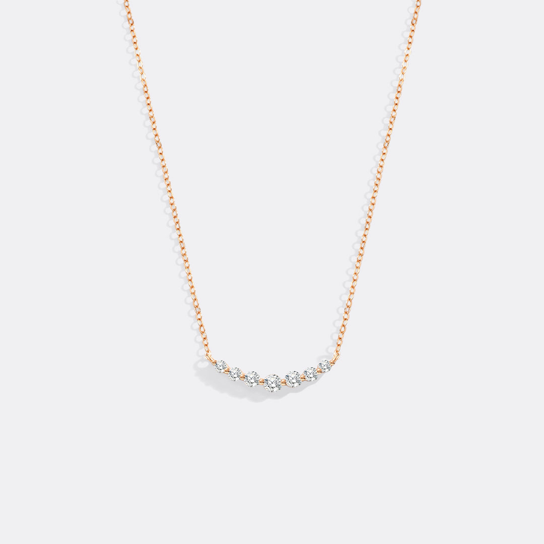 Classic Arc Diamond Necklace