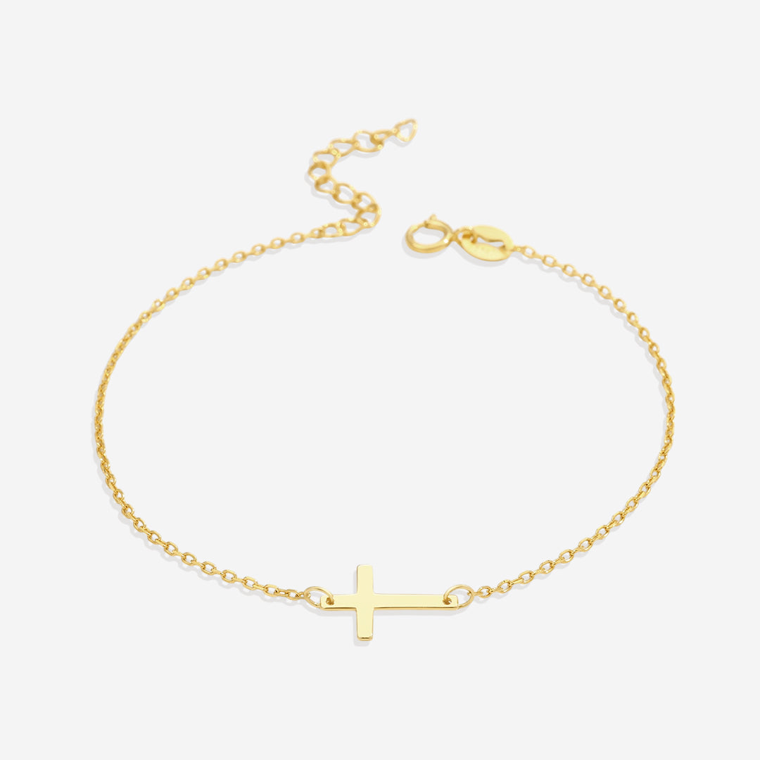 Cross Charm Bracelet