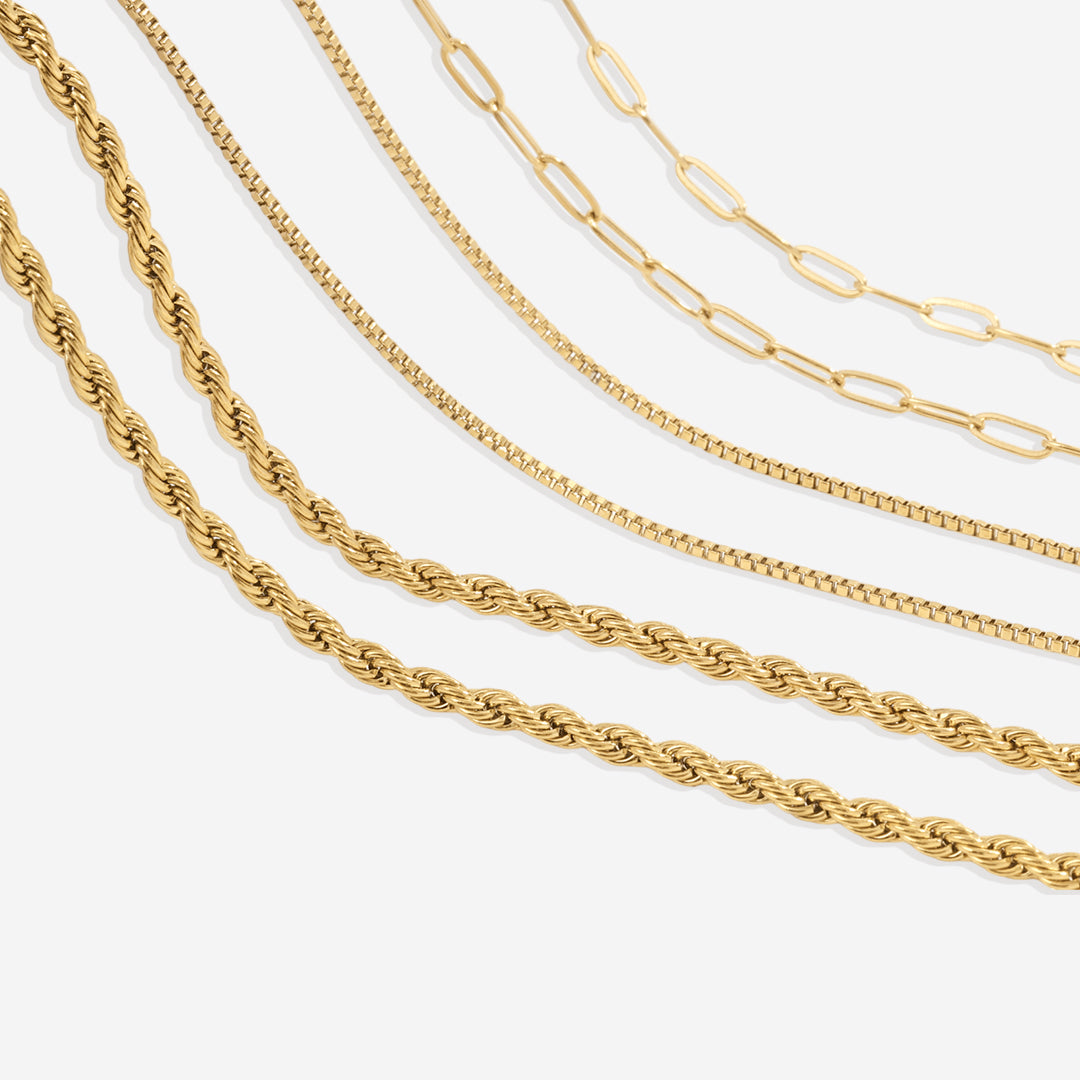 Mother of Pearl Card Initial Necklace