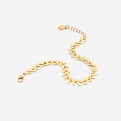 Leaf Chain Bracelet