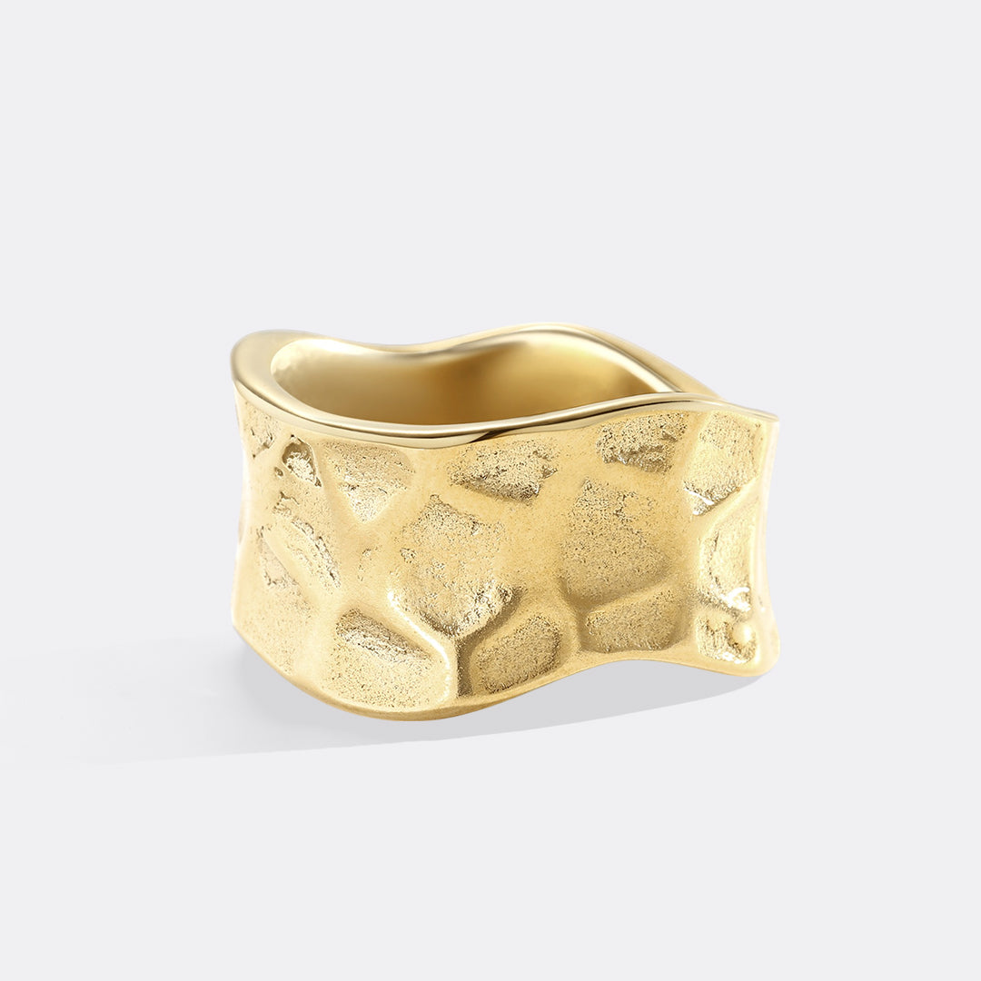 Chunky Textured Ring