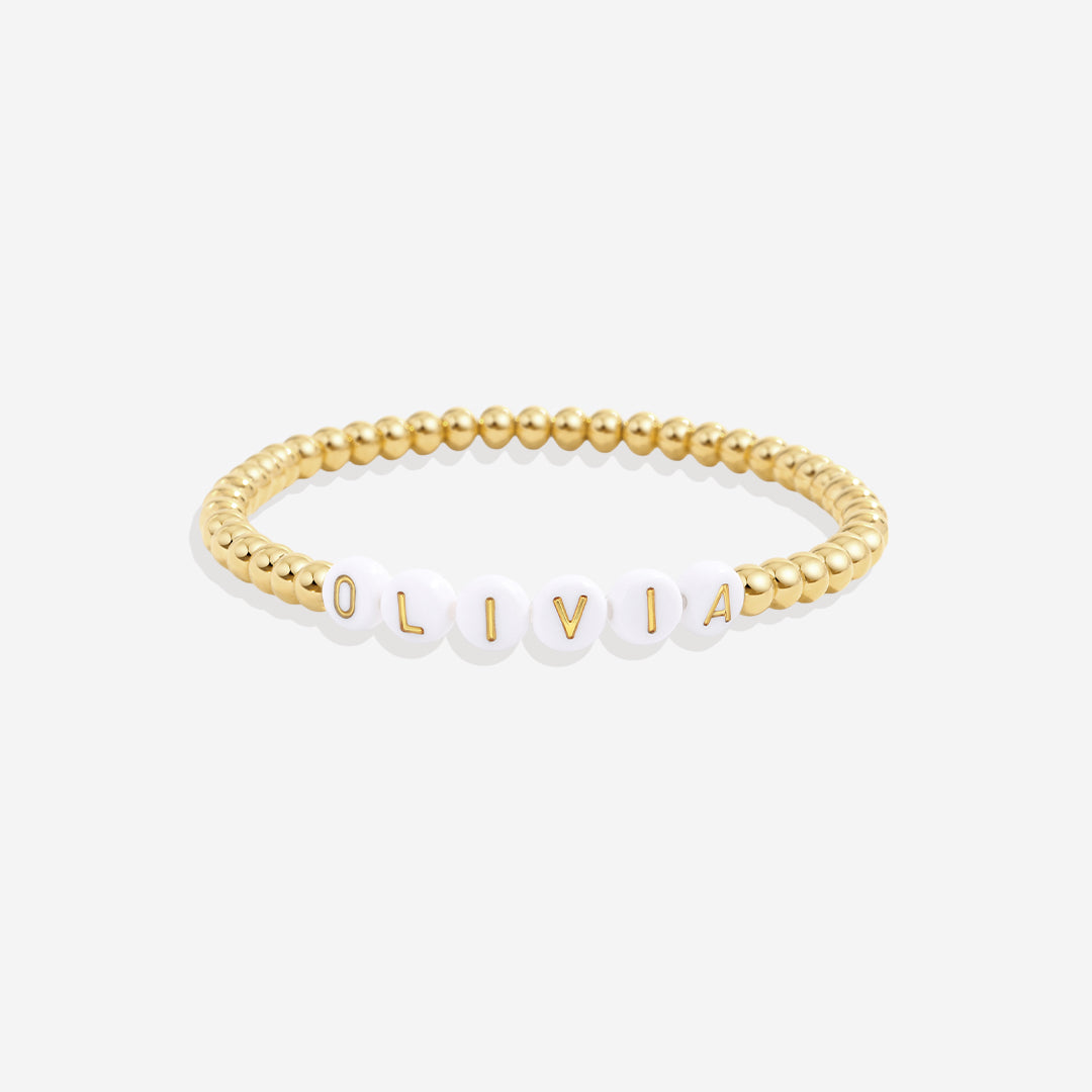 Personalized Word Bracelet