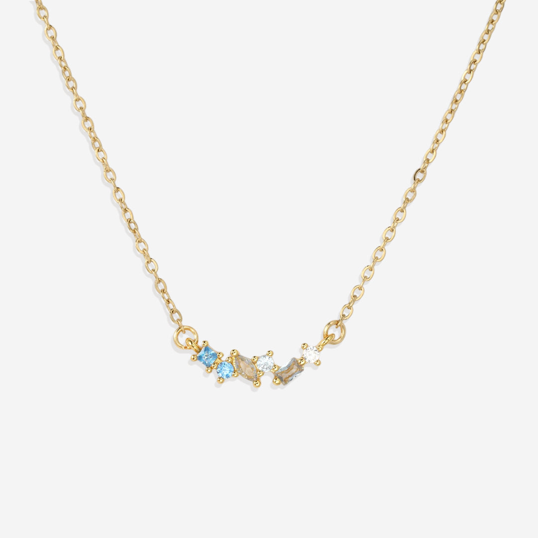 Ombre Birthstone Necklace