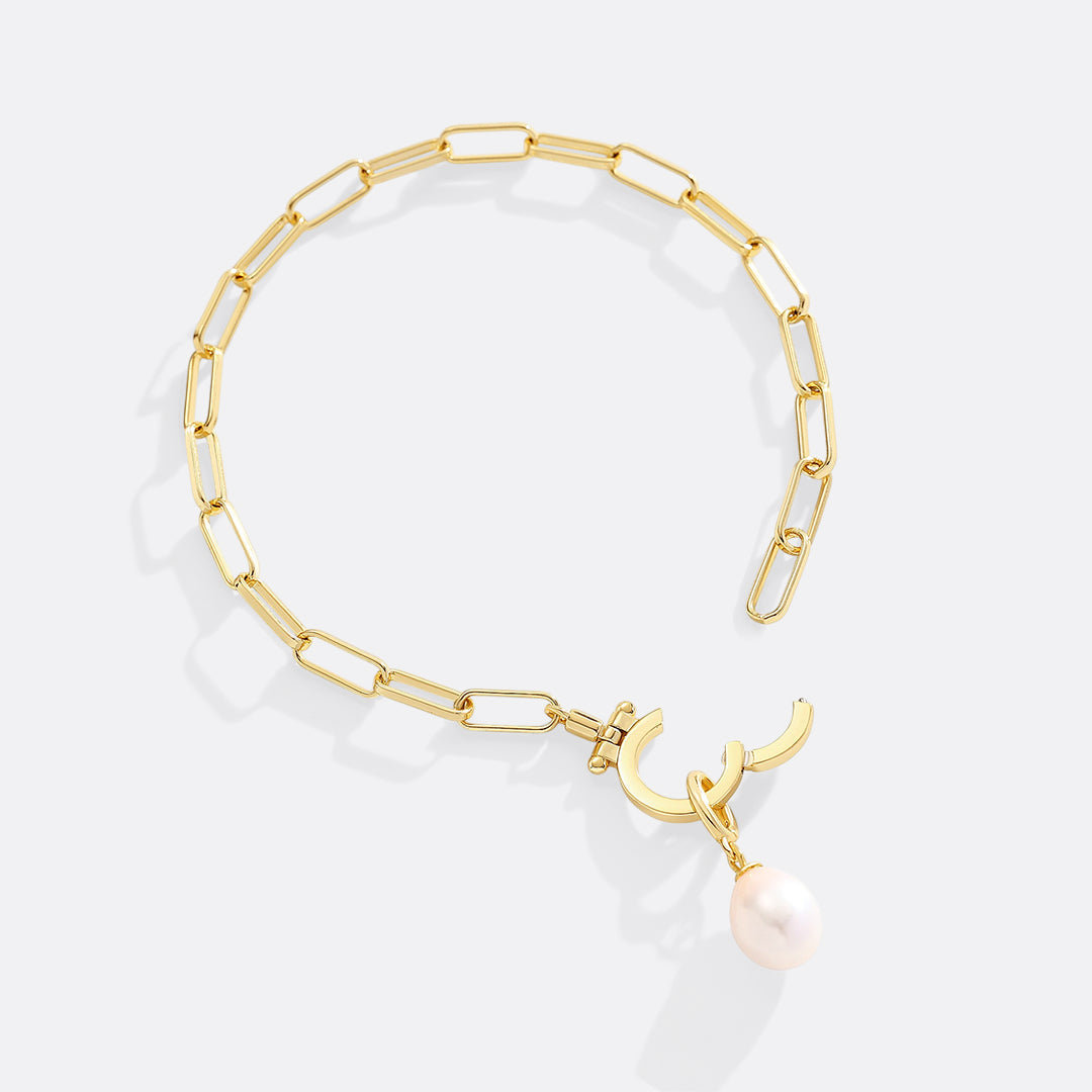 Natural Pearl Drop Charm