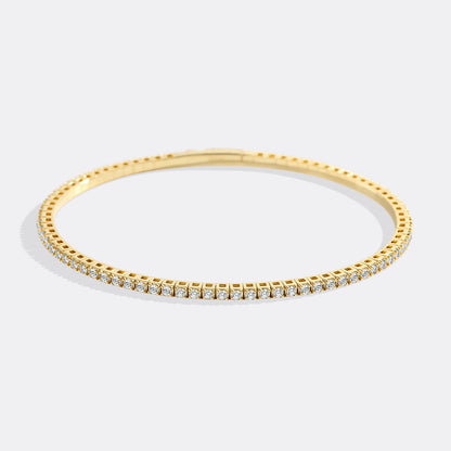 Flexible Diamond Tennis Bracelet