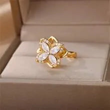Fortune Blossom Ring Anxiety Ring