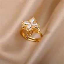 Fortune Blossom Ring Anxiety Ring