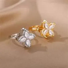 Fortune Blossom Ring Anxiety Ring