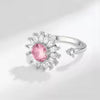 Sun Bloom™ – Silver Crystal Rose