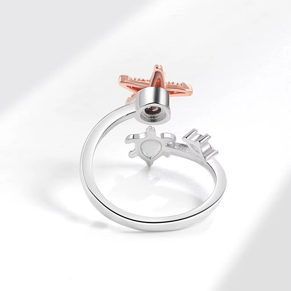 Turtle Star Life Ring