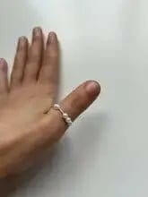 Spinner Spiral Anxiety Ring