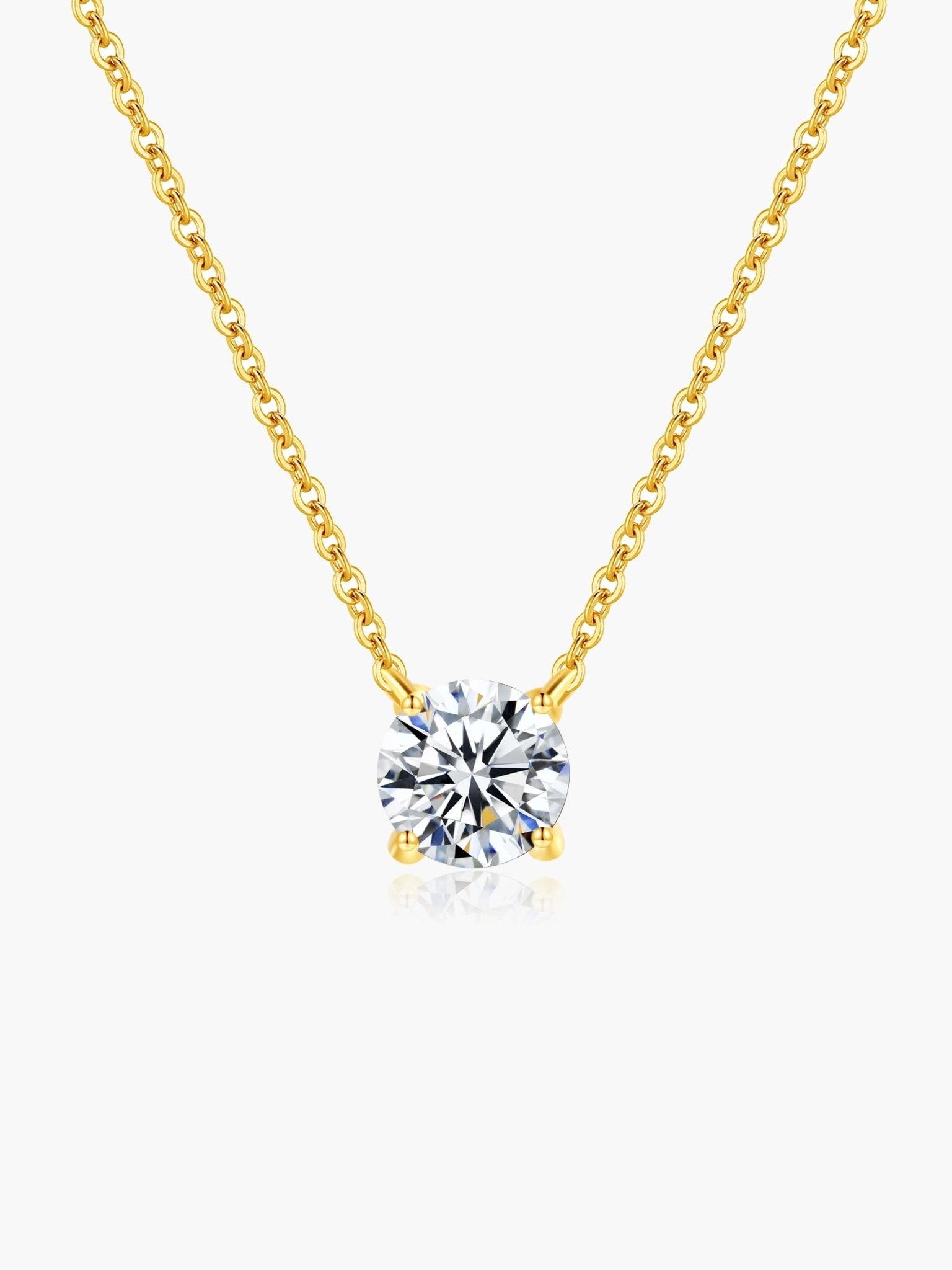 Aralyn Round Zirconia Pendant Necklace