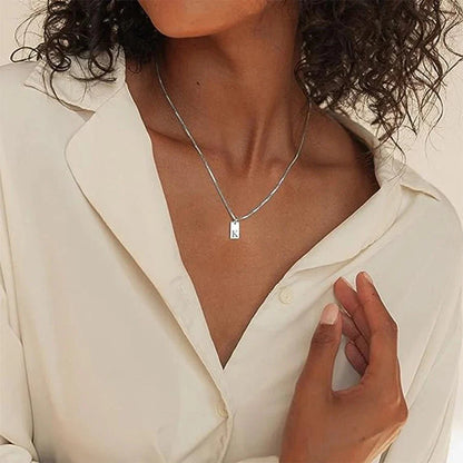 Bella Initial Pendant Necklace