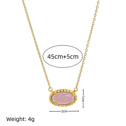 Blythe Natural Stone Necklace
