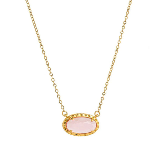 Blythe Natural Stone Necklace
