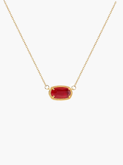 Blythe Natural Stone Necklace