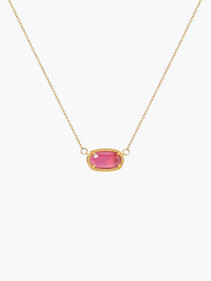 Blythe Natural Stone Necklace