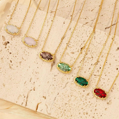 Blythe Natural Stone Necklace