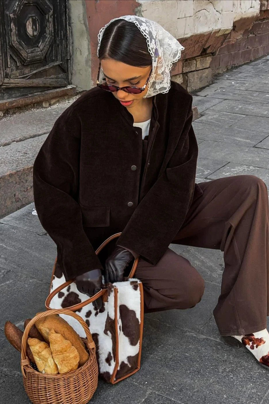 Cassy Brown Corduroy Jacket