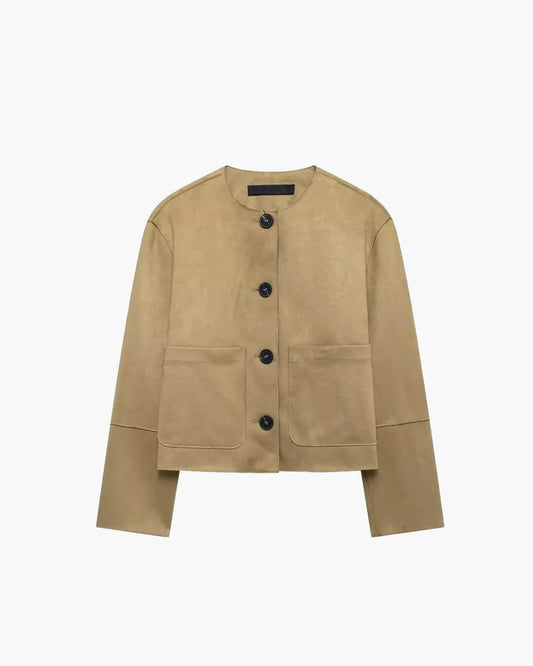 Chloe Jacket Soft Suede