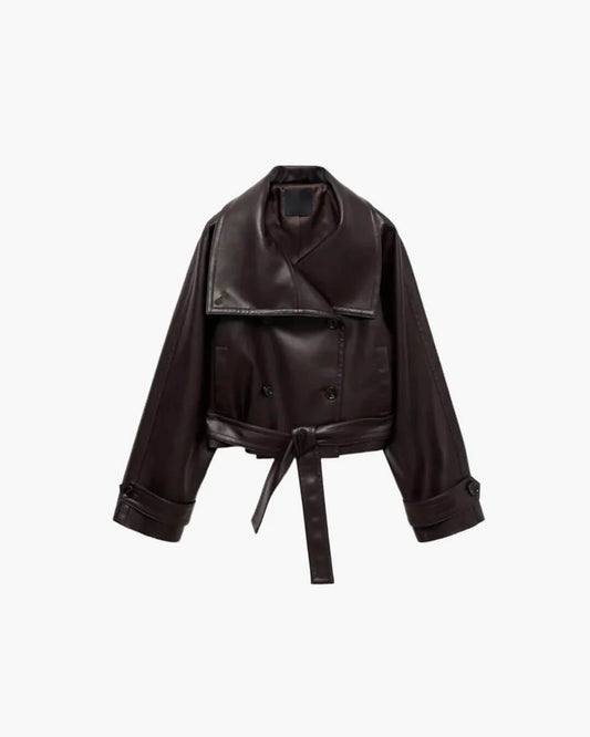 Claire Vegan Leather Jacket