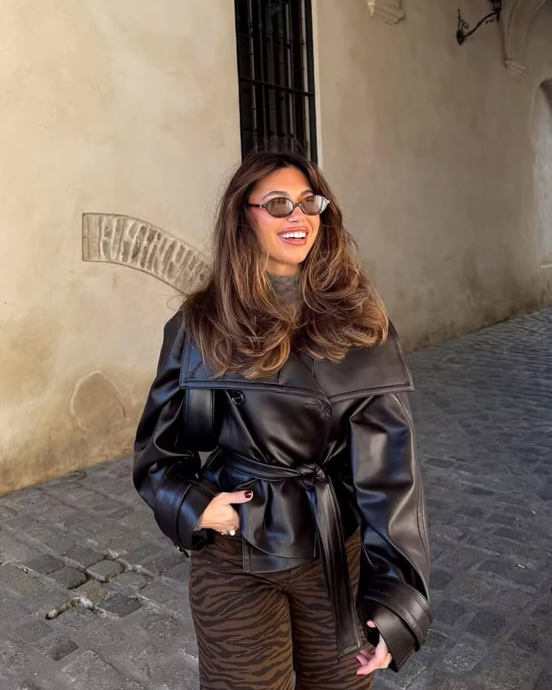 Claire Vegan Leather Jacket