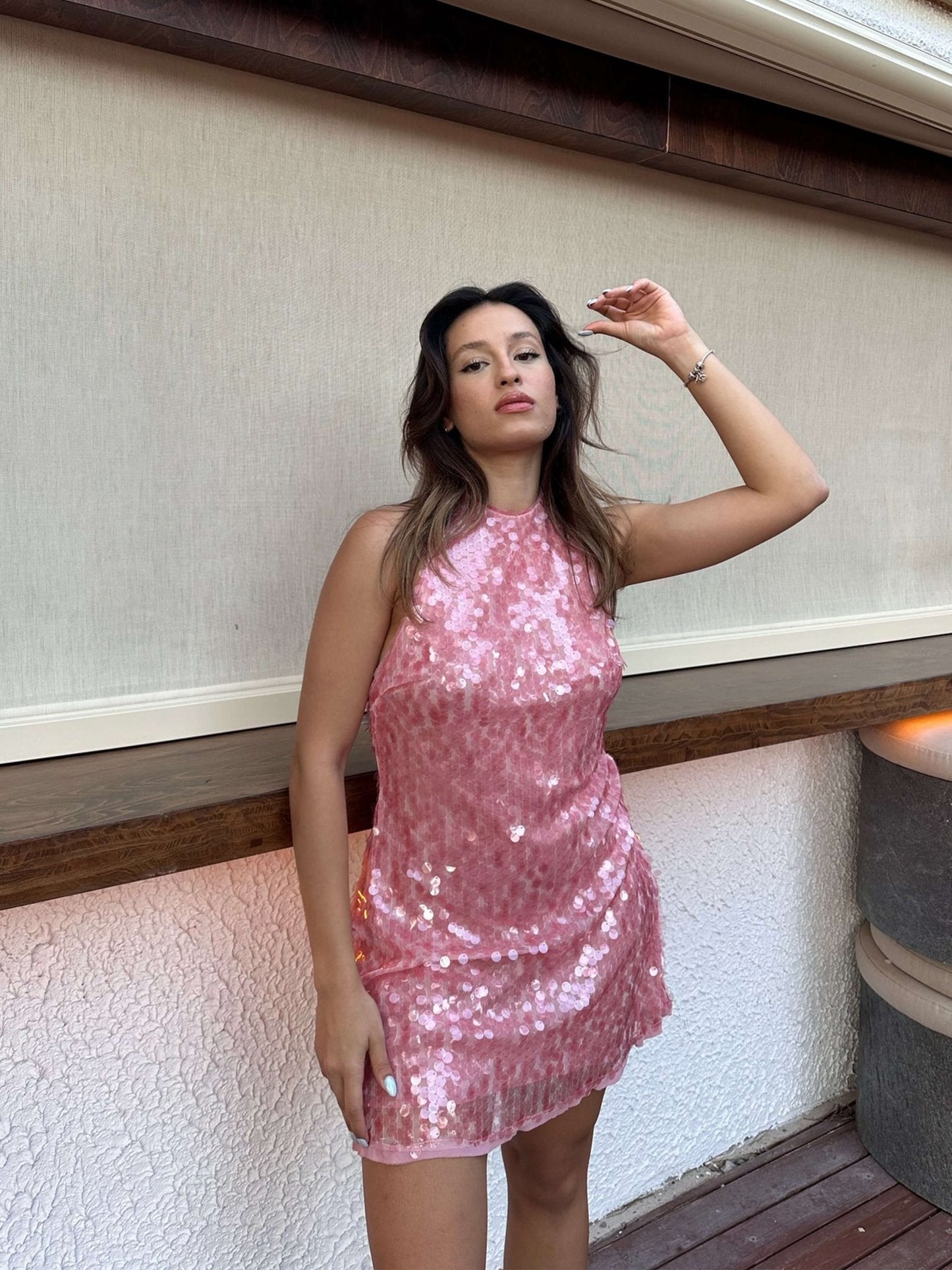 Claudine Sequin Mini Dress