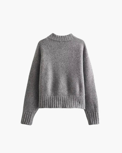 Divina Cardigan Vintage Knitted Zipper