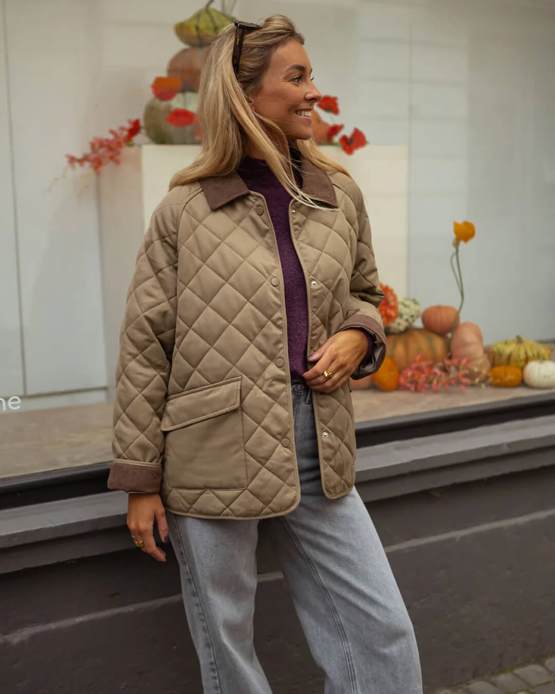 Elina Quilted Retro Jacket