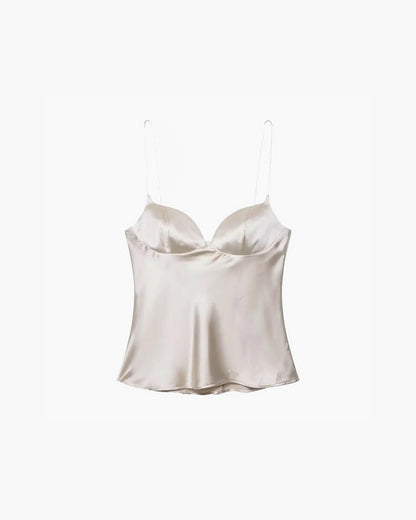 Elizabeth Satin Sling Top