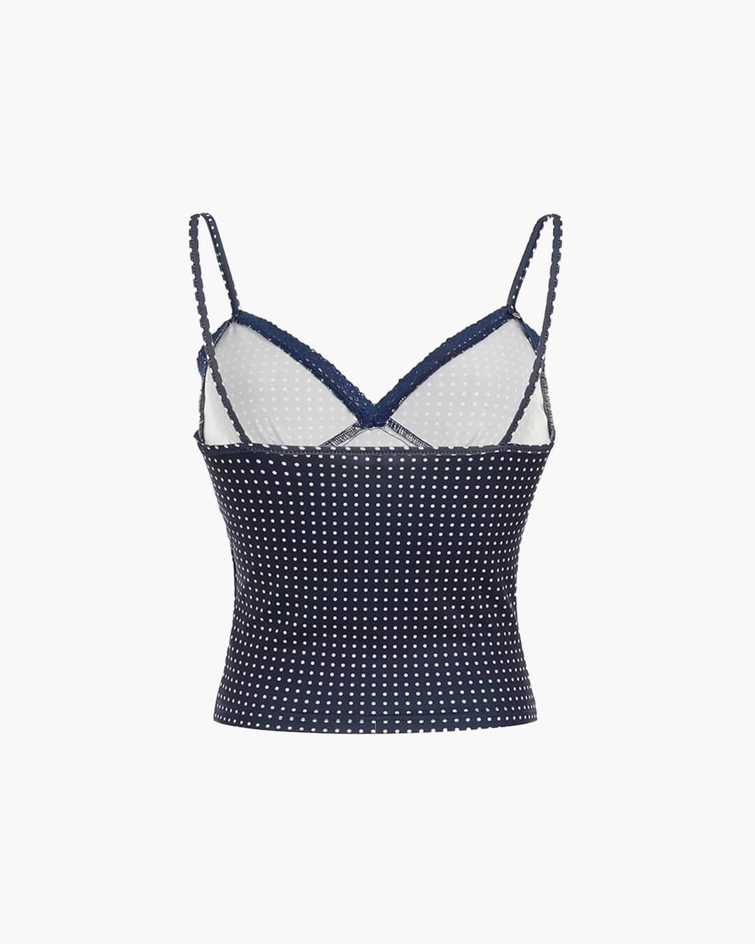 Ellaine Polka Dot Crop Top
