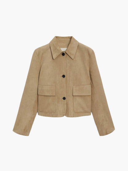 Ellen Faux Suede Jacket