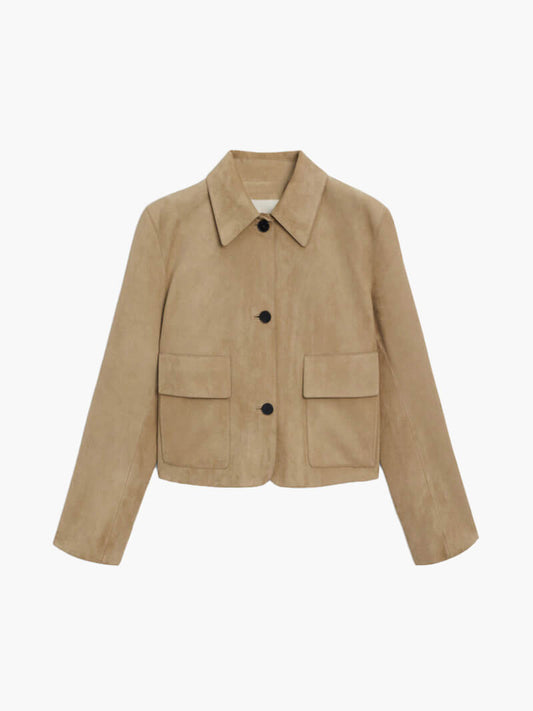 Ellen Faux Suede Jacket
