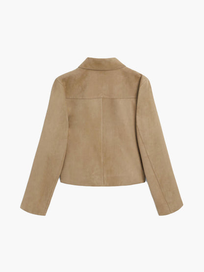 Ellen Faux Suede Jacket
