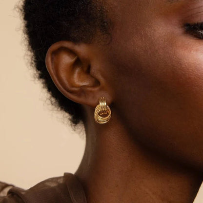 Emily Knot Stud Earrings