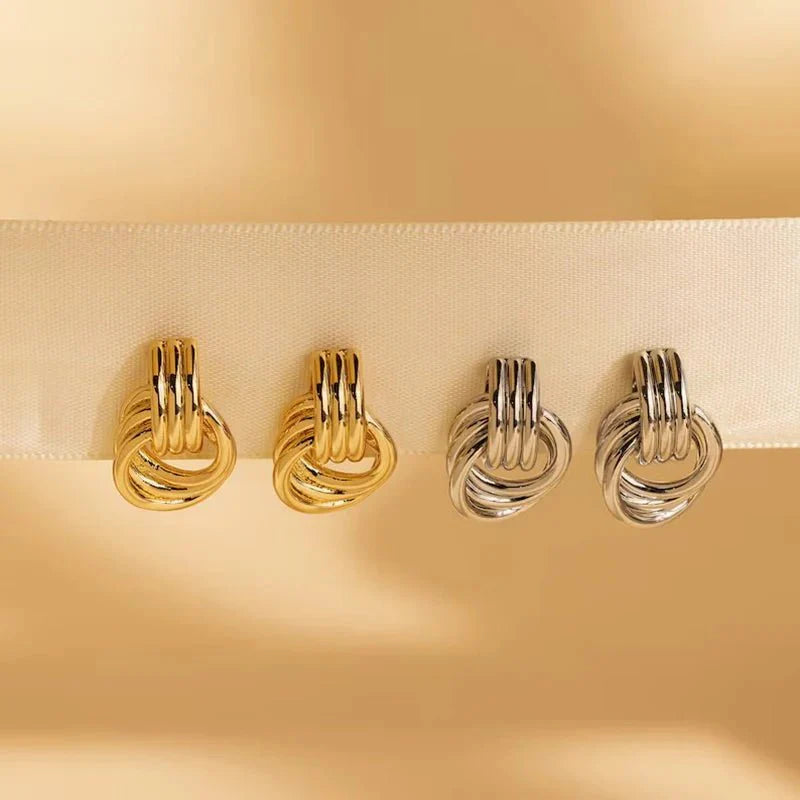 Emily Knot Stud Earrings