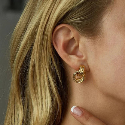 Emily Knot Stud Earrings
