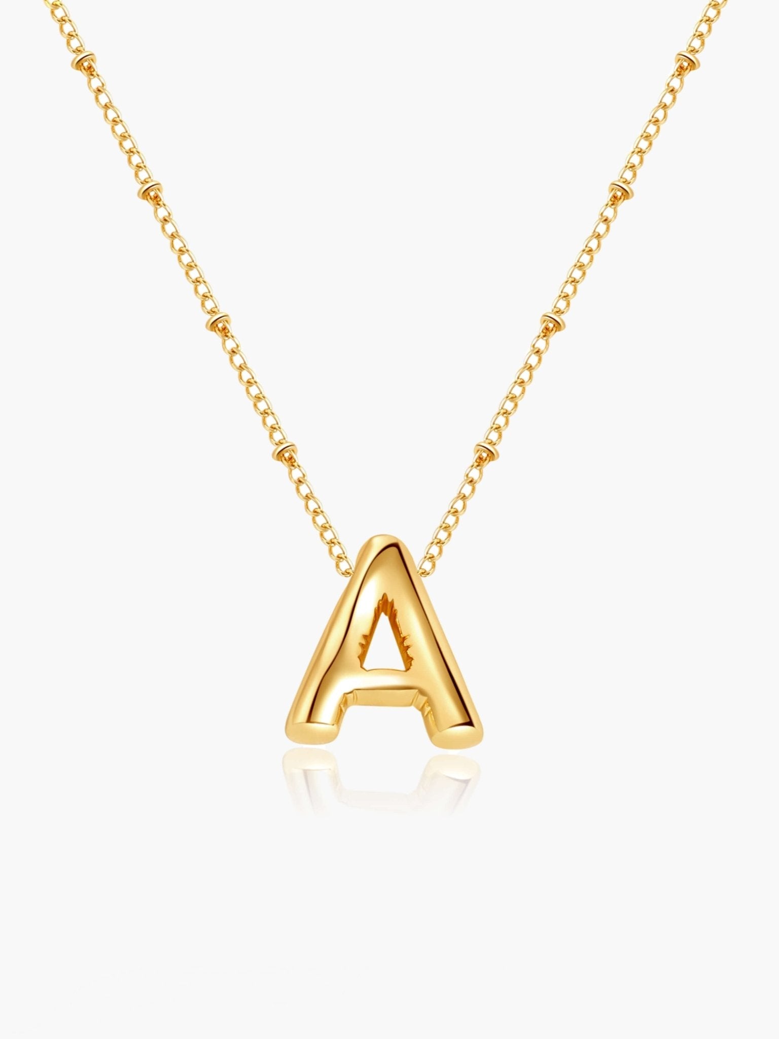 Eveline Initial Pendant Necklace
