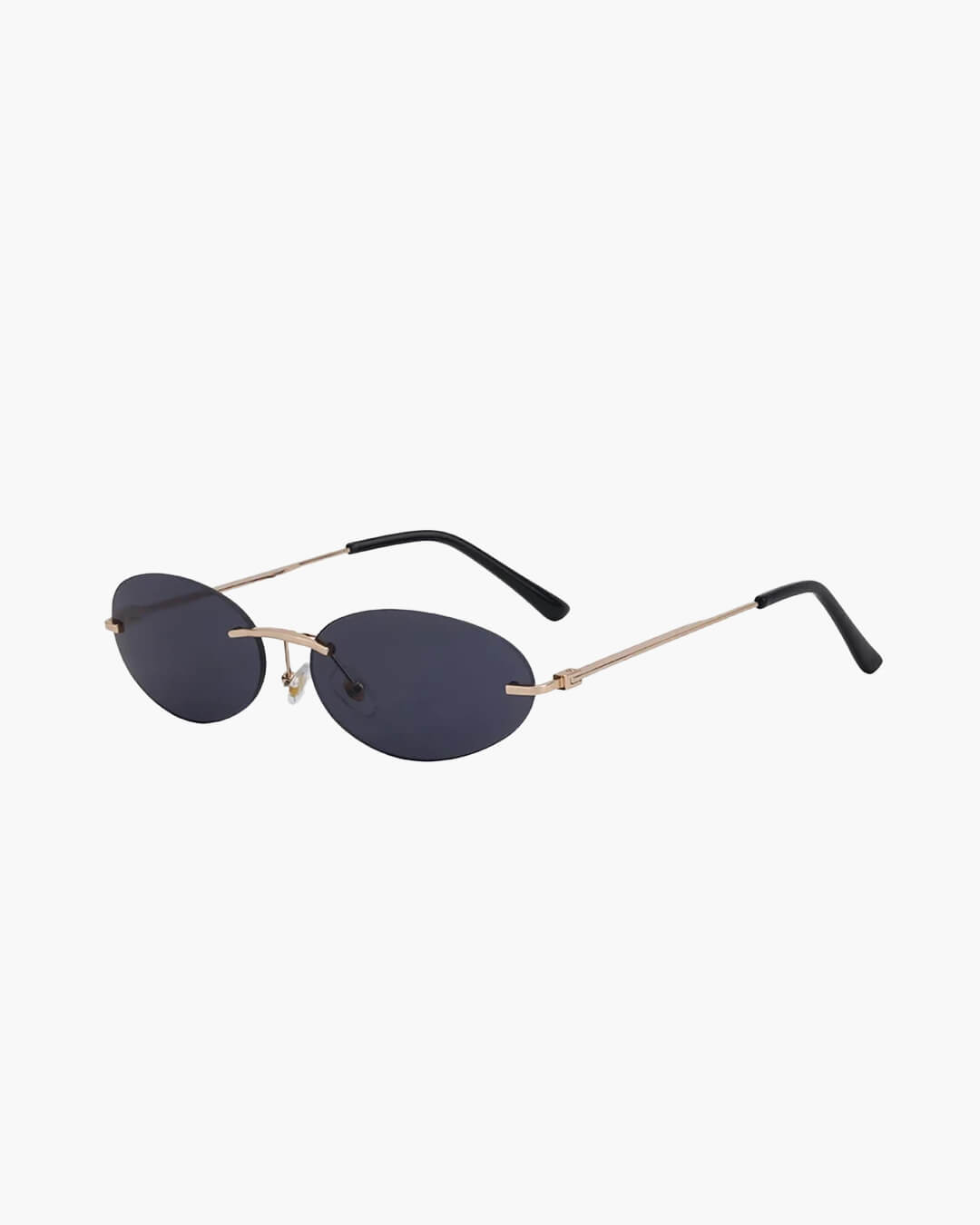 Evelyn Oval Retro Sunglasses