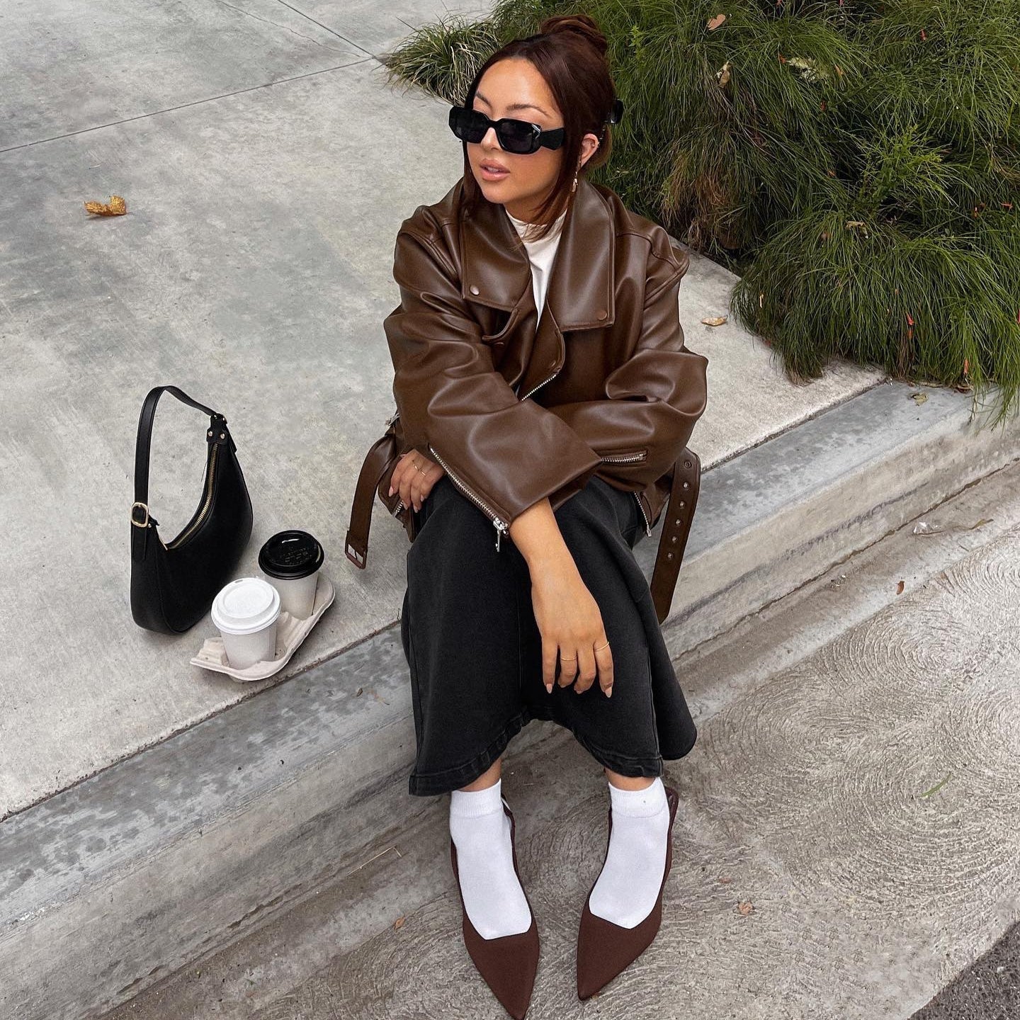 Felicity Vegan Leather Jacket